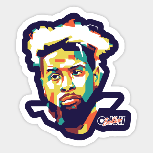 Odell Beckham WPAP Style Sticker